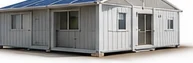 Solar-powered container house